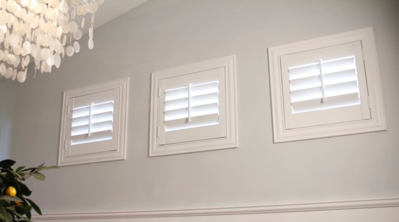 Dallas small window shutters